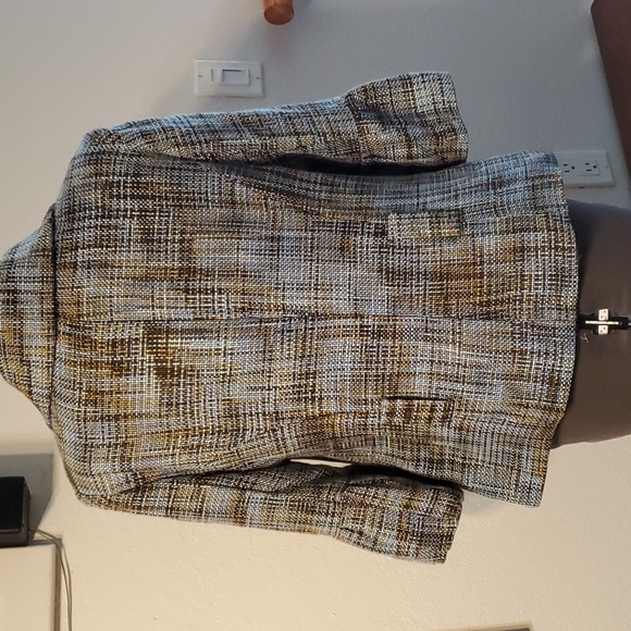 Nice Blue/Brown Tartan Jacket - Picture 7 of 13